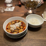 東京チャイニーズ 一凛 - 白子の麻婆豆腐