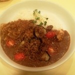 カレーハウス リオ - 挽肉とトマトのカレー