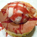 雪ノ下 - ソルダムソースをまんべんなくかけて～