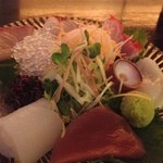 和酒bar uonoya - 刺身盛り合わせ一人前