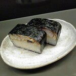らぁめん登里勝 - 焼き鯖寿司　250円