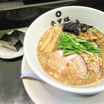 らぁめん登里勝 - 初焼き鯖寿司を頂きま～す。