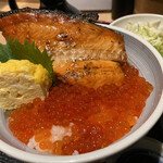 Ichiyaboshi To Kaisendon Dekitateya - 銀鮭一夜干しいくら丼