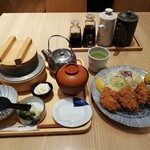 Tonkatsu Wakou - ひれかき盛合せご飯