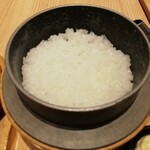 Tonkatsu Wakou - ご飯（釜めし）