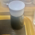 はなちゃんうどん  - 肉とろろぶっかけに付いてくる醤油