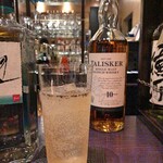 The Cocktail Shop - TALISKER 10年 ソーダ割 + 黒胡椒