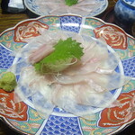 旅館田の浦温泉 - アラの刺身