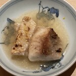 鮨 あい澤 - マナガツオのかぶら餡掛け