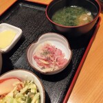 Akashi - お刺身丼、セット品