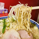 中華そば 大河 - 細ストレート麺、林製麺