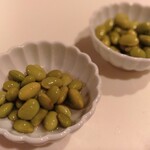 三代目茂蔵豆富 - 料理写真:枝豆浅漬け