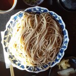 Kutsuki Asahiya - ざるそばの特上鯖ずしセット