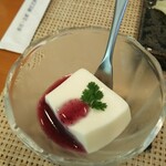 玄海鮨 - ランチなので デザート（杏仁豆腐）も付きます