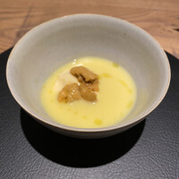 Itsuki - とうもろこしと雲丹の冷製茶碗蒸し