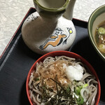 後藤蕎麦 - 割子そば1枚 220円