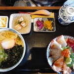 魚はち - 海鮮丼うどん定食