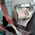 カフェラッテ - 作りたてはやっぱり違います！