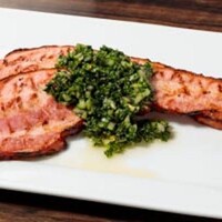 GRILLED DOUBLE CUT SMOKED BACON