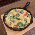 RICA食堂 - 季節野菜のオープンオムレツ