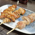 つかふき屋 - とりみ、ねぎま、せせり