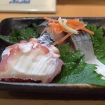 鉄板居酒屋OHANA - タコと〆サバ