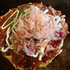 Okonomiyaki Nomura - 関西風お好み焼豚・納豆トッピングもち