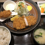 かつ一番 - 牡蠣ロースランチ
