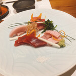 蕎麦割烹  倉田 - 塩釜産　本鮪　＆　氷見産　寒鰤