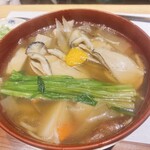 蕎麦割烹  倉田 - 牡蠣けんちん蕎麦