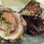 かつ味 - 蒸し＆生の牡蠣！
