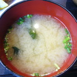 あんざ - お味噌汁