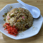 ラーメン とんかつ 忠 - 2021年1月。焼きメシ風チャーハン700円。