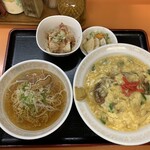 Higata - 中華風カツ丼セット