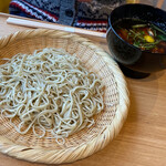 Sobakiri Ishigaki - 季節のざるそば　牡蠣汁つけそば