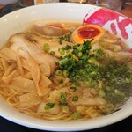 ラーメンまこと屋 - 煮玉子鶏じゃんラーメン