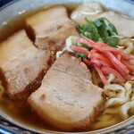 Yama kuma - 沖縄そばセット 三枚肉