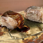 登喜和鮨 - 宮城女川産穴子ツメと塩