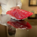 登喜和鮨 - 伊豆下田産黒鮪182キロ鮪赤身漬