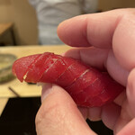 登喜和鮨 - 伊豆下田産黒鮪182キロ鮪赤身漬