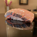 登喜和鮨 - 佐渡産メジ鮪10キロハラス