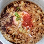 手打ちそば 福松 - 並粉のたぬき、麺もツユも旨し！