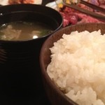 Tsuruhashi Homba No Aji Tsurugyuu - ごはんとスープ