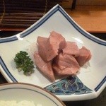 おさかな食堂　魚章 - トロぶつ定食のトロ