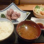 おさかな食堂　魚章 - トロぶつ定食