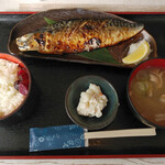 Yasunami - 文化サバの焼魚定食 680円