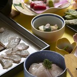 四季彩料理ふるさと - 桜鯛コース