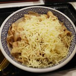 吉野家 - チーズ豚丼