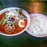 ドロッピン - 鶏つみれと野菜のスープカリー＆ライス