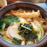 味の民芸 - 鍋焼きうどん